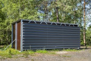 Fahrbarer Weideunterstand