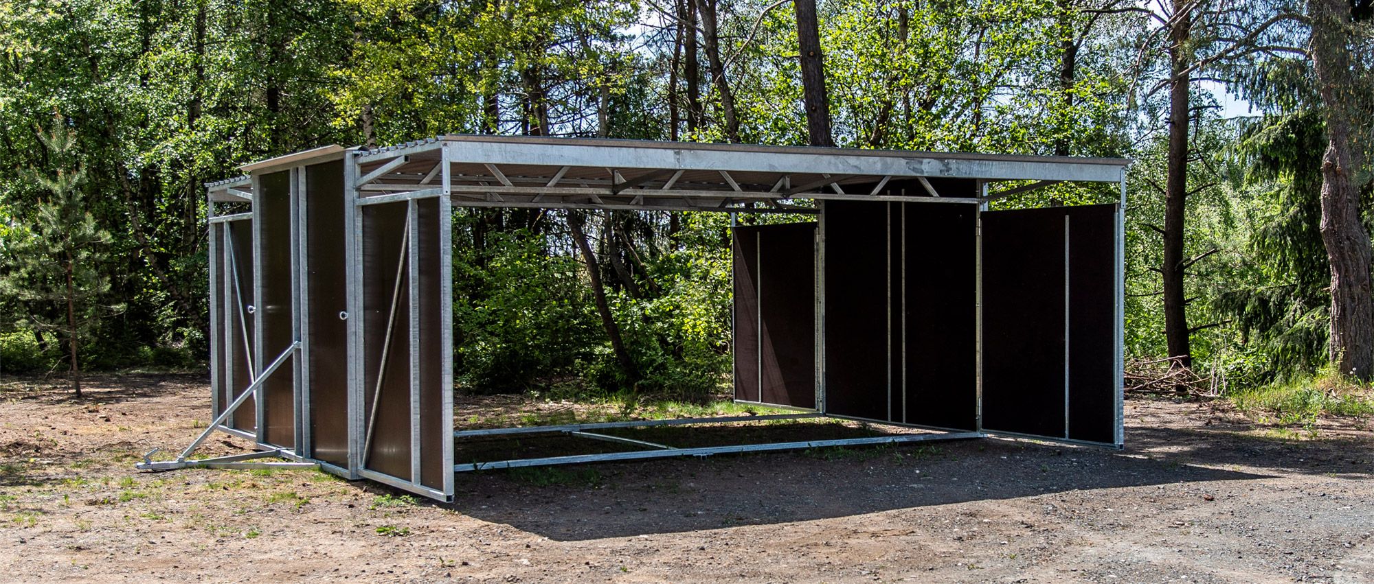 Weideunterstände für Pferde