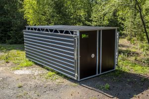 Fahrbarer Weideunterstand