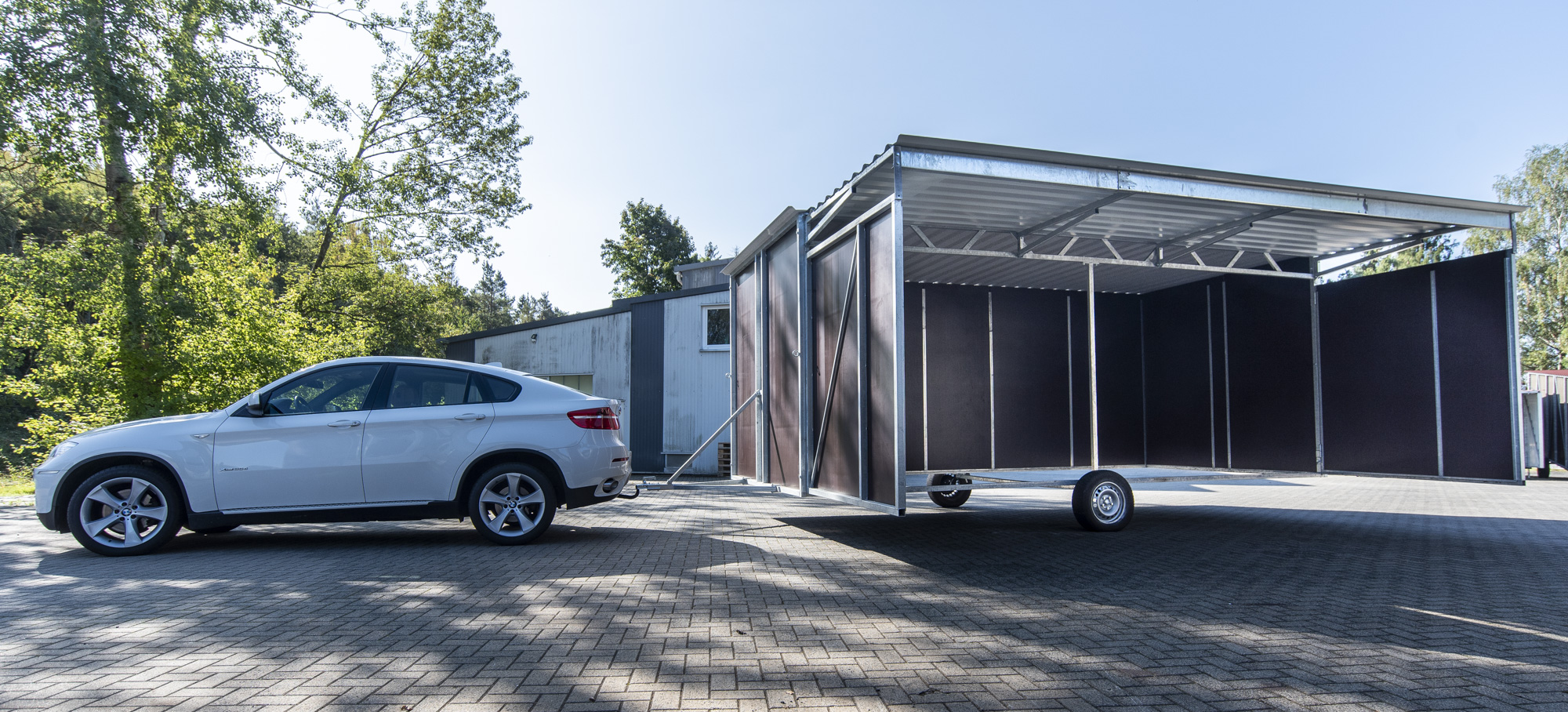 Mobiler Weideunterstand