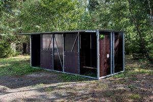 Weideunterstand als Wolfschutz